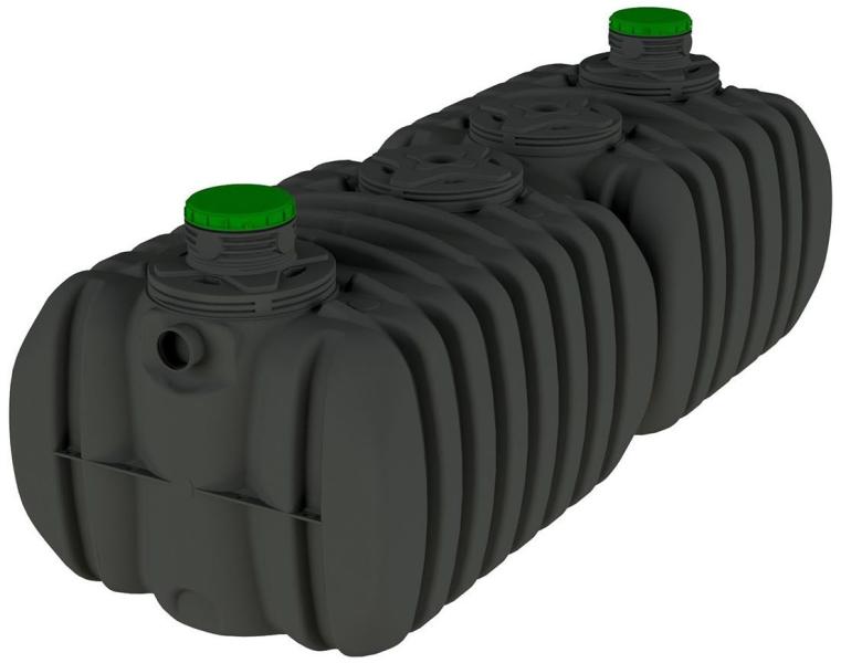 Cuve de rétention d'eau + régulateur : 8000 litres