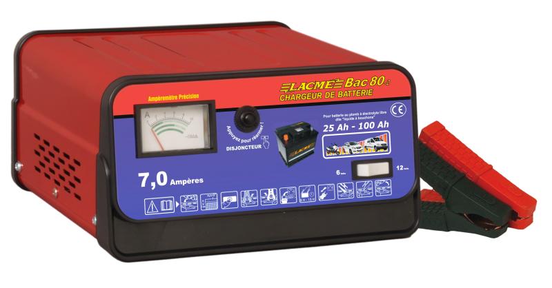 Chargeur de batterie lacmé - BAC80 - 7A