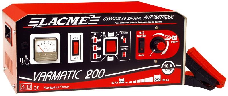 Chargeur de batterie - VARMATIC 200 - 10A