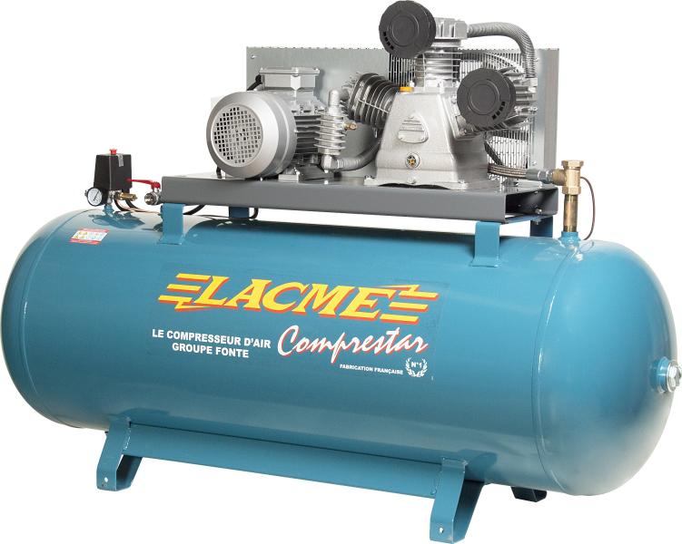 Compresseur 500 litres Lacmé : COMPRESTAR 5042B