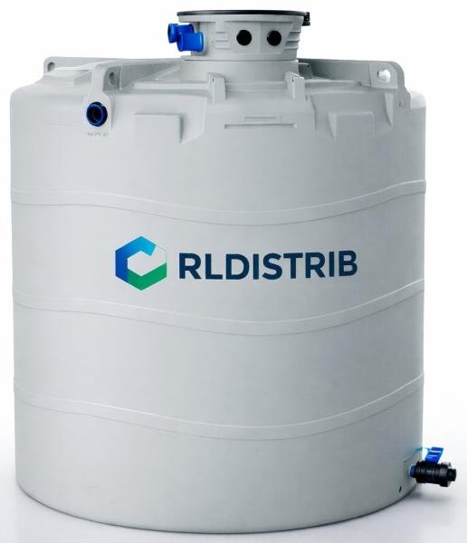Cuve récupération eau de pluie 7500 L avec filtre