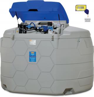 Cuve AdBlue Cemo 5000L sécurisée pour stockage