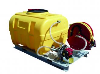 Cuve CEMO sur plateau arrosage pour espaces verts - 600 litres