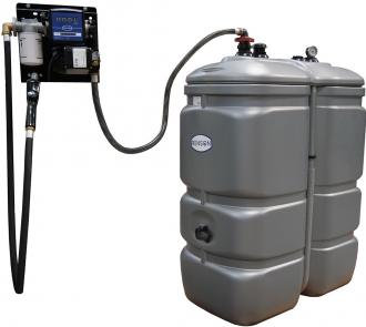 Cuve gasoil 1000 litres avec pompe RENSON 70 l/min