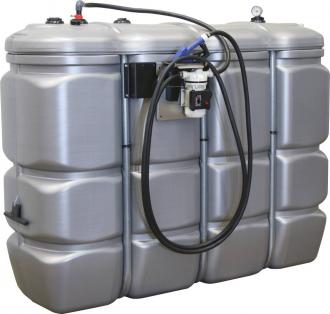 Cuve AdBlue 2000L double paroi avec pompe Drakkar