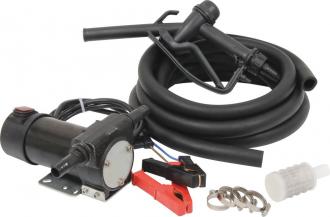 Kit pompe Gasoil 12 volt  - Equipement ( Pistolet & Tuyau) 