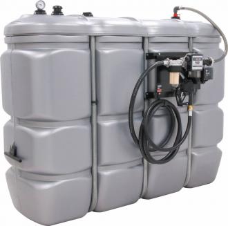 Cuve de stockage gasoil 2000L double paroi Drakkar