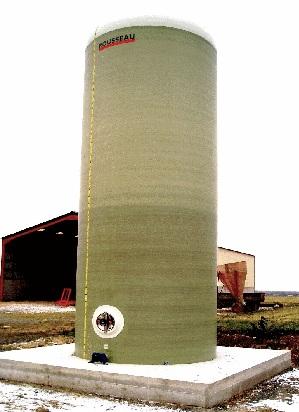 Cuve engrais liquide simple paroi Rousseau – 40 m3 (40000 litres)