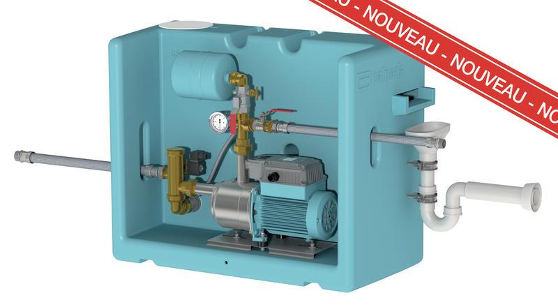 Gestionnaire eau de pluie 80 litres - META S FB