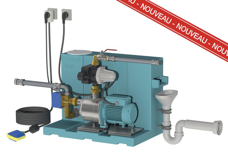 Gestionnaire eau de pluie 80 litres - GEP80 ID-NGXM3-100
