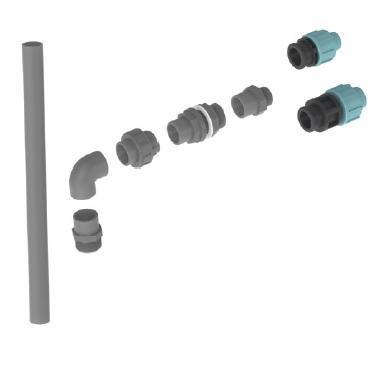 Kit de refoulement PVC 