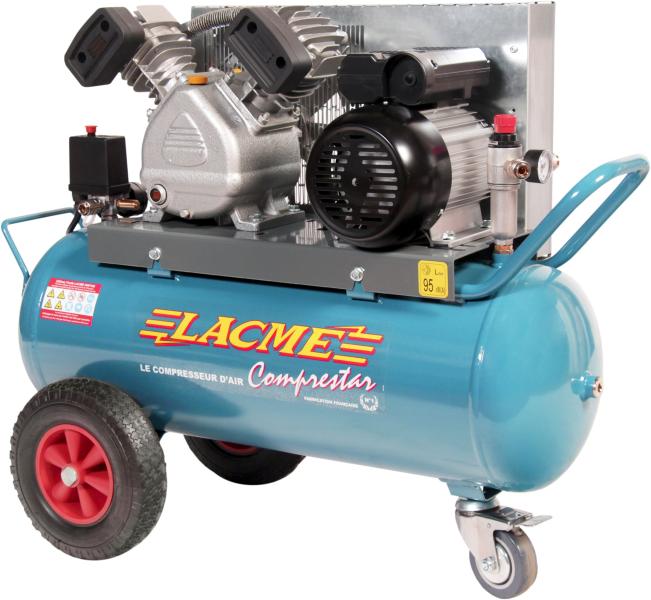 Compresseur 50 litres Lacmé : COMPRESTAR 17V50M