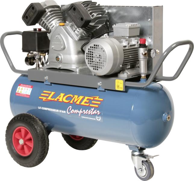 Compresseur 50 litres Lacmé : COMPRESTAR 20V50T