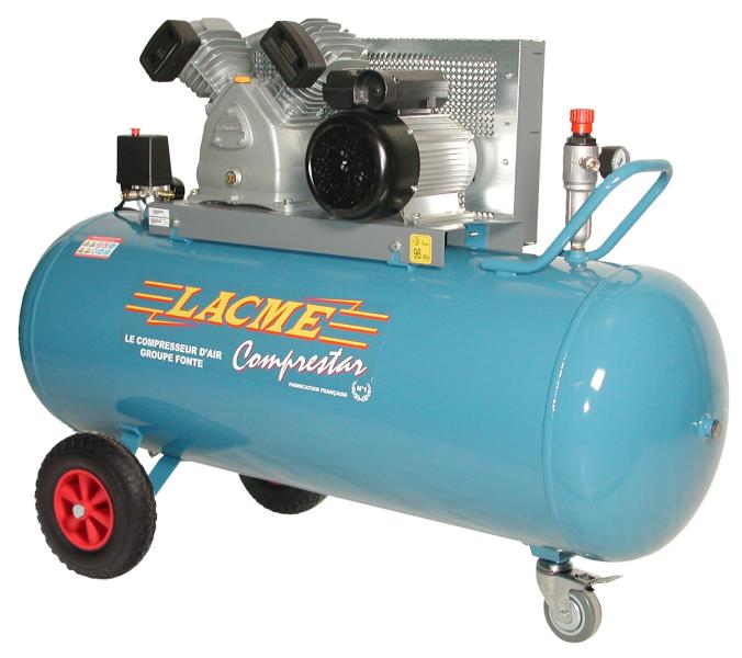 Compresseur 200 litres Lacmé : COMPRESTAR 23V200M