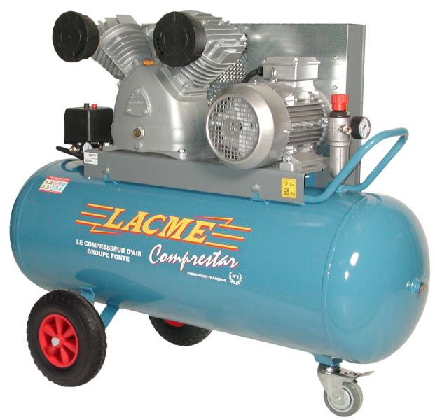 Compresseur 150 litres Lacmé : COMPRESTAR 36V150T