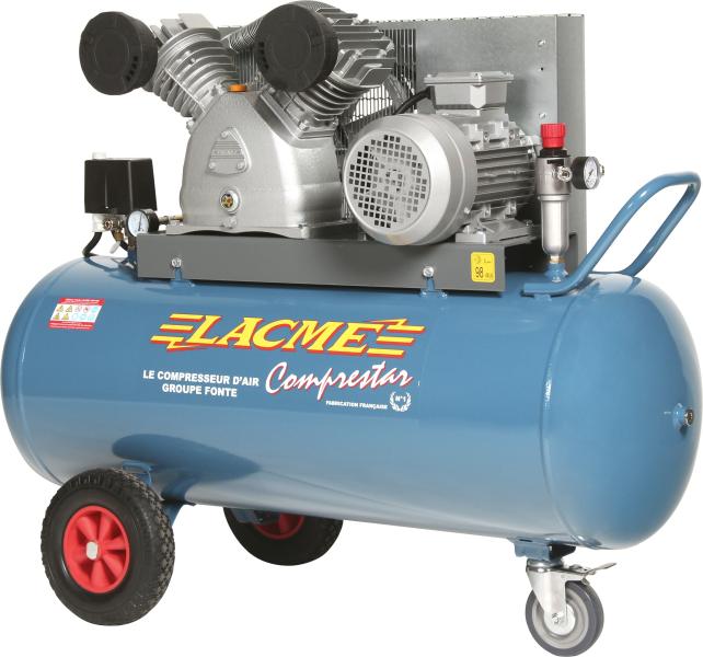 Compresseur 150 litres Lacmé : COMPRESTAR 36V150T SP/ELV