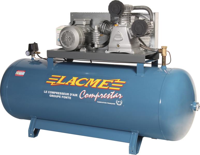 Compresseur 500 litres Lacmé : COMPRESTAR 5042 B SP/ELV