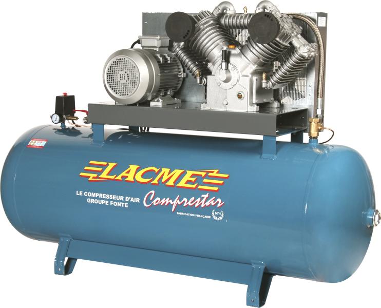Compresseur 500 litres Lacmé : COMPRESTAR 5060 V2B HP