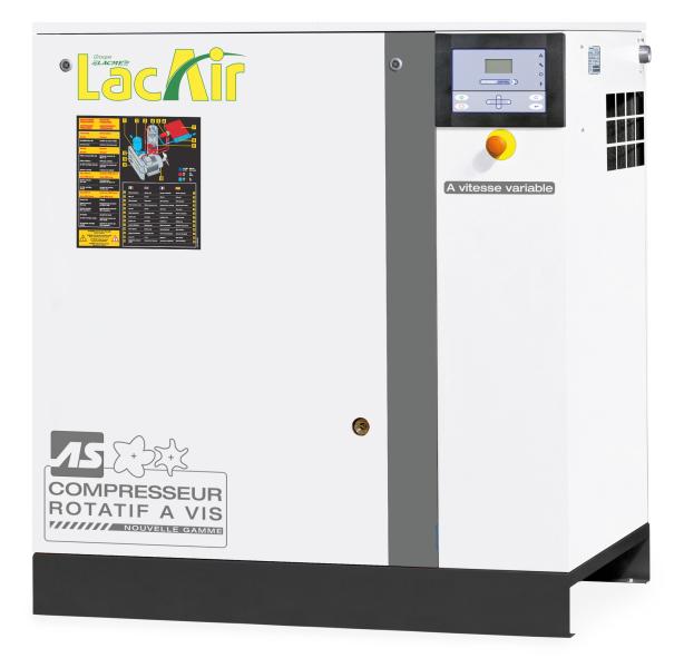 Compresseur à vis LACAIR - ASV 40 - 100,2 À 239,8 M³/H - 9,5 BAR