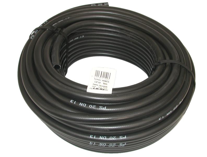 Tuyau air comprimé - PVC armé - Ø13 x 19mm - 50 m