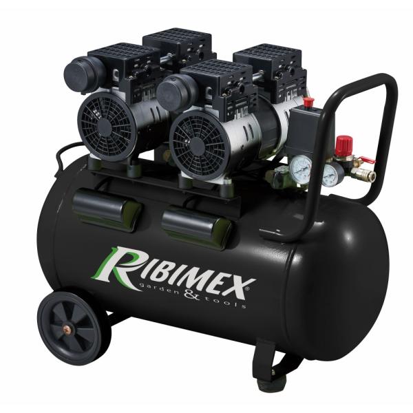 Compresseur Ribimex 50L 8bar 2CV silencieux