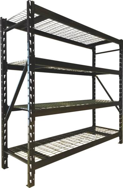 Etagère rayonnage 2400 kg - 4 tablettes grillagées - Drakkar
