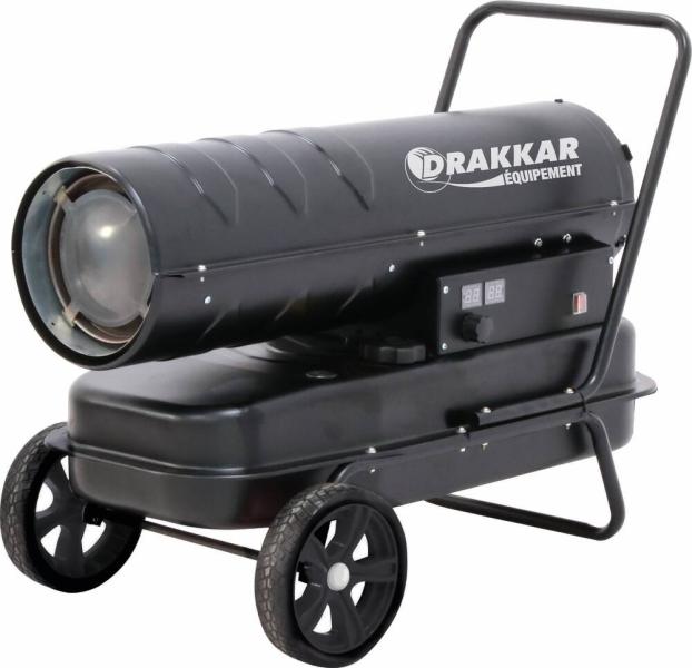 Générateur mobile fioul direct 100kW Drakkar – Chauffage pro