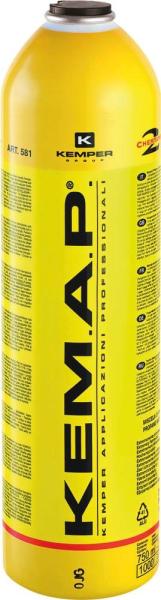Cartouche de gaz KEMAP - 750ml - 385 gr