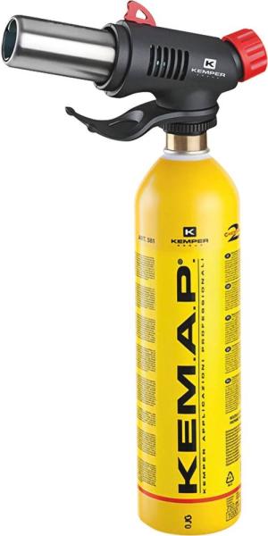 Pistolet à air chaud piezo avec cartouche KEMAP