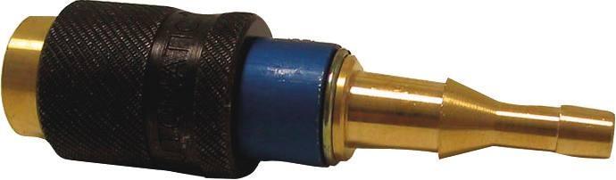 Raccord rapide femelle STOPTAC - Oxygène sur tuyau 6-10mm