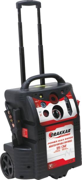 Booster 12/24V 6200A - Power max 24000 sur roues
