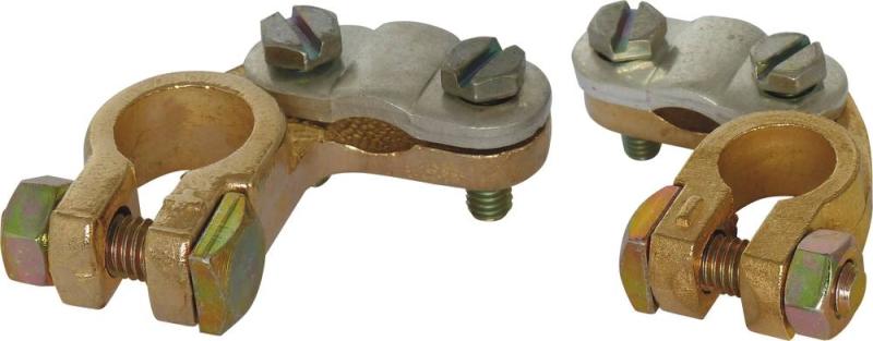 Colliers de batterie PL à barette double serrage