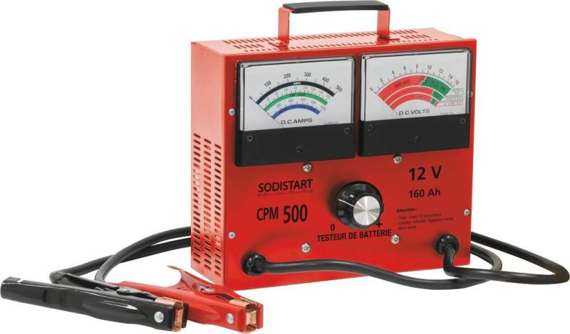 Testeur de batterie à led 12V 160Ah - Charge - Démarrage - Alternateur