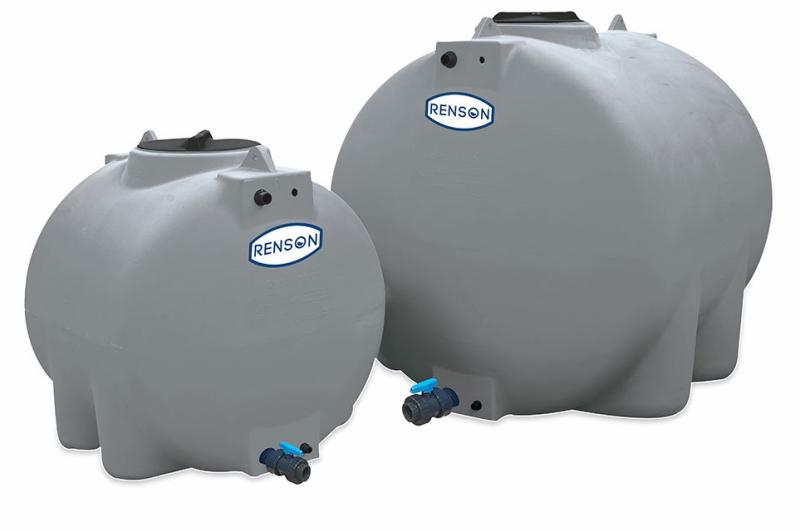 Cuve à eau 300L horizontale RENSON + vanne & flotteur