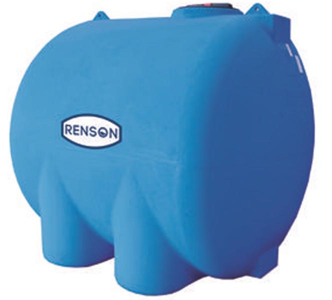 Cuve à eau 500L RENSON – Horizontale, Bleue, solide