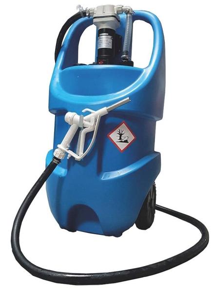 Cuve chariot AdBlue 75L avec pompe 12V portable