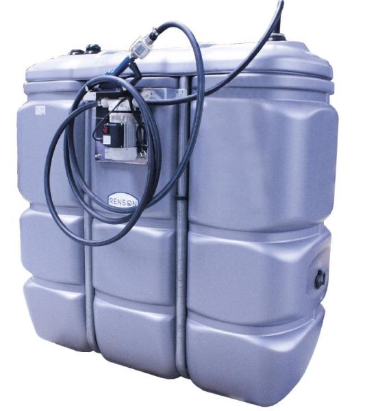 Cuve Adblue 1500 litres double paroi avec pompe - Renson 