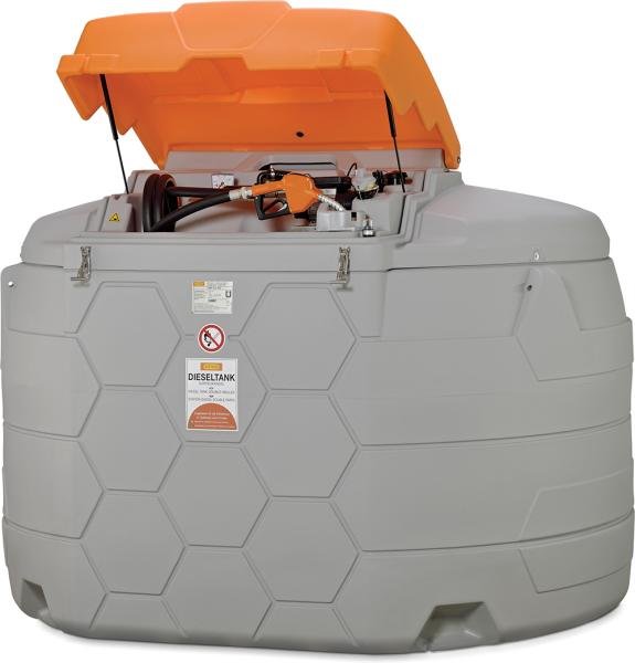 Cuve biodiesel B100 5000L avec pompe double