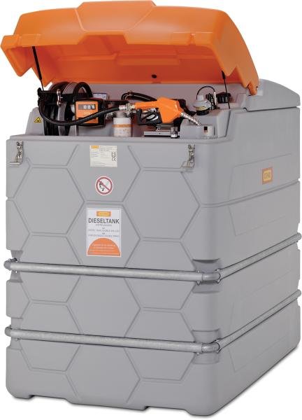 Cuve biodiesel B100 2500L double paroi avec pompe
