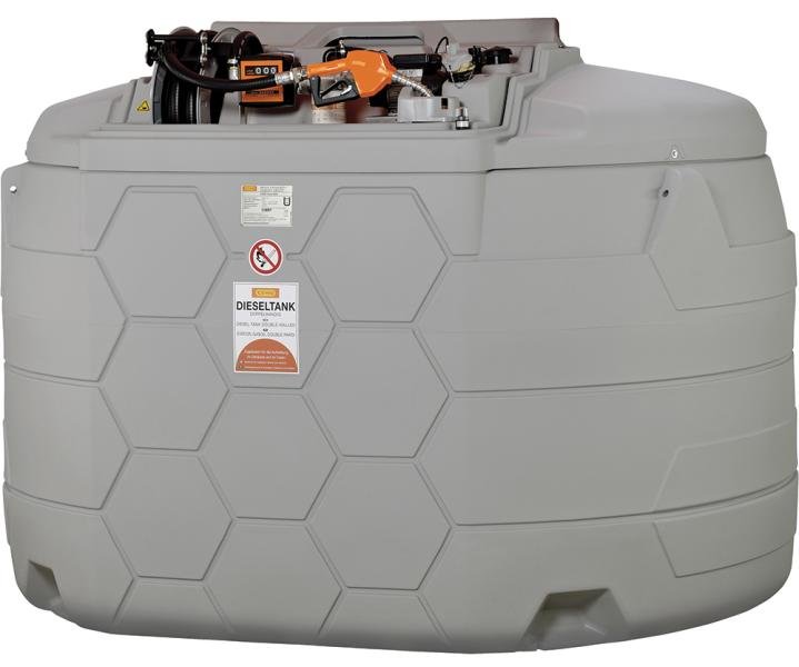 Cuve 5000L biodiesel B100 double paroi avec pompe