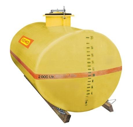 Cuve en polyester horizontale 3000 litres – Format ovale