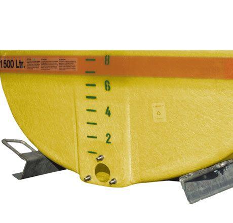 Patins acier galvanisé cuves PFV 2000L - RL DISTRIB