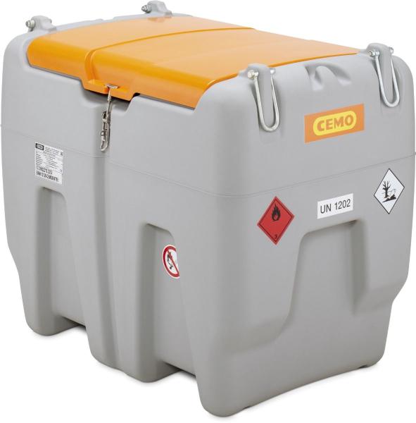 Cuve CEMO 620L transport gasoil GNR fuel robuste