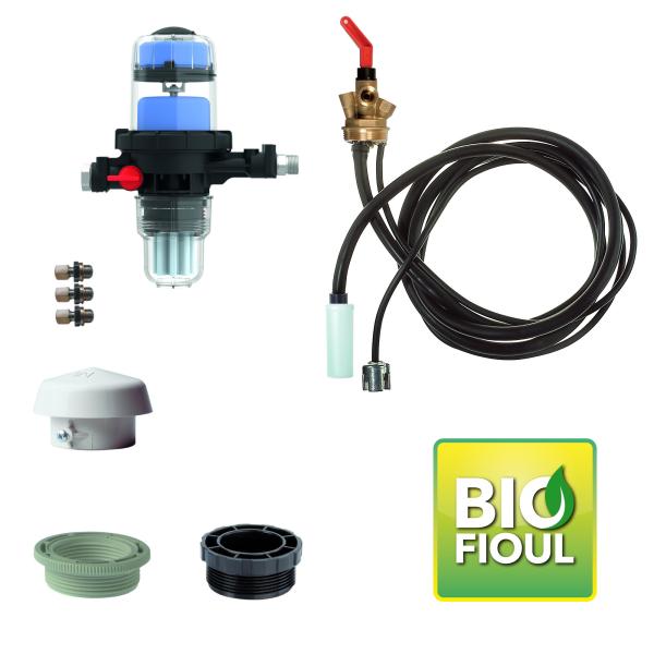 Kit tuyau aspiration et filtre – BIO FIOUL F30 - Cuve PEHD