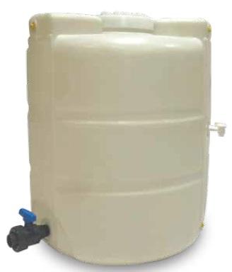 Cuve à Eau 400 Litres - POLYROTO - Faible hauteur avec robinet