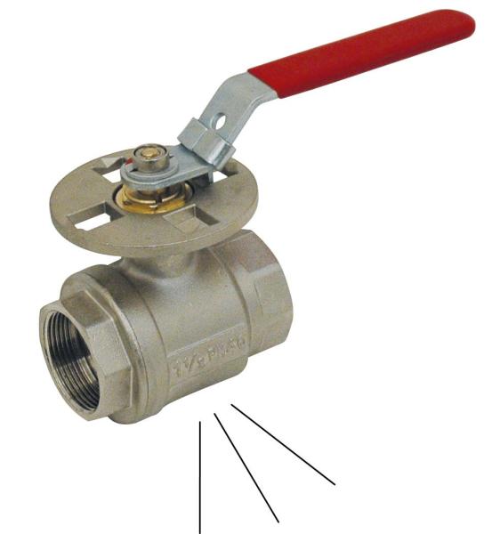 Vanne laiton à décompression cadenassable 3/4'' - Diamètre 20 mm
