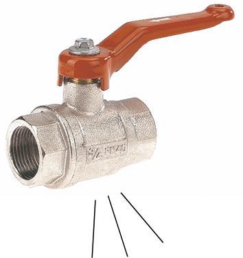 Vanne à sphère en laiton femelle à décompression -  -  Ø8mm - 1/4''