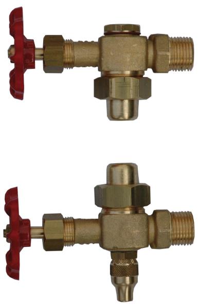 Indicateur de niveau avec robinet à pointeau Ø8 - DN10