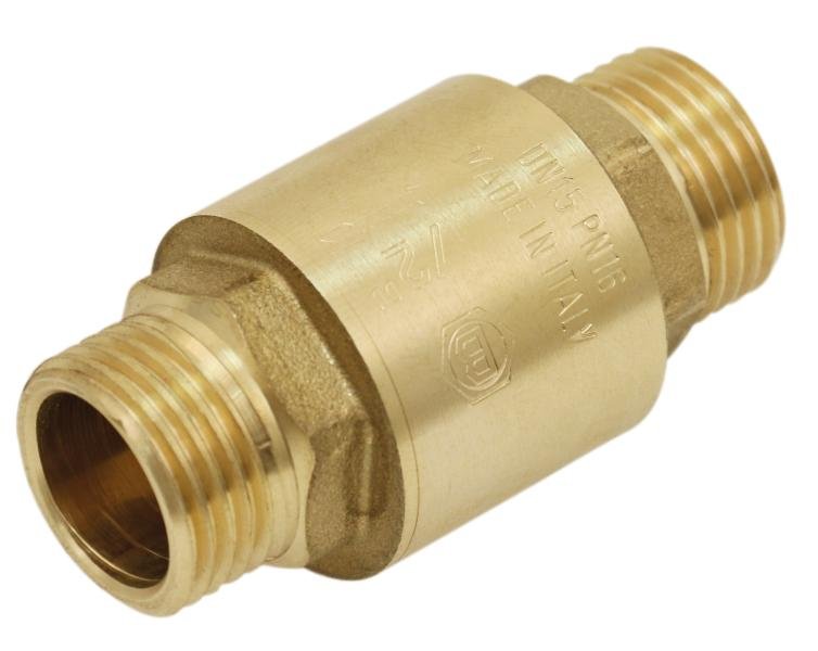 Clapet anti-retour laiton sortie M/M série industrie - Ø30