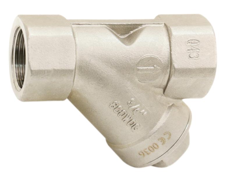 Clapet anti-retour inox sortie femelle - Format Y - Ø15